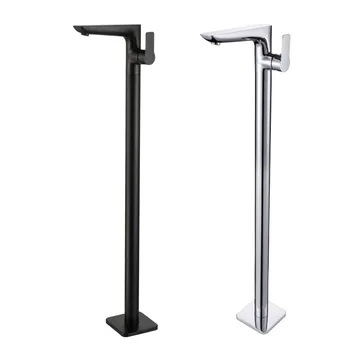 

Bathtub Floor Standing Faucet Brass Bathroom Bathtub Mixer Faucet Black Bath Free Stand Faucets Bathtube Faucets Tub Taps Set