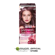 Garnier Стойкая крем-краска для волос "Color Sensation" с перламутром и эссенцией розы, оттенок 7.20 Лавандовый Аметист, 110 мл