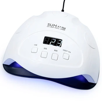 

Sunx7 Plus Nail Lamp Fast Curing Speed Led Gel Lamp With Smart Sensor And Timer Newest Dryer For All Gels