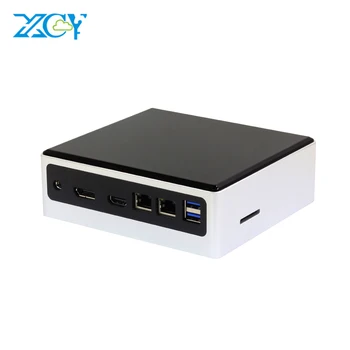 

XCY Mini Pc Intel Core i7 10510U Linux Thin Client Micro Desktop Computers Best Industrial Komputer Win 10 Minipc 2 Lan Port 4K
