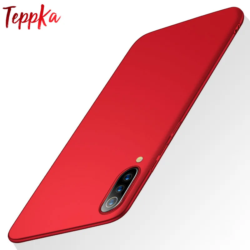 Ультратонкий Жесткий Чехол TeppKa для ПК Xiaomi mi A3 lite матовый чехол телефона