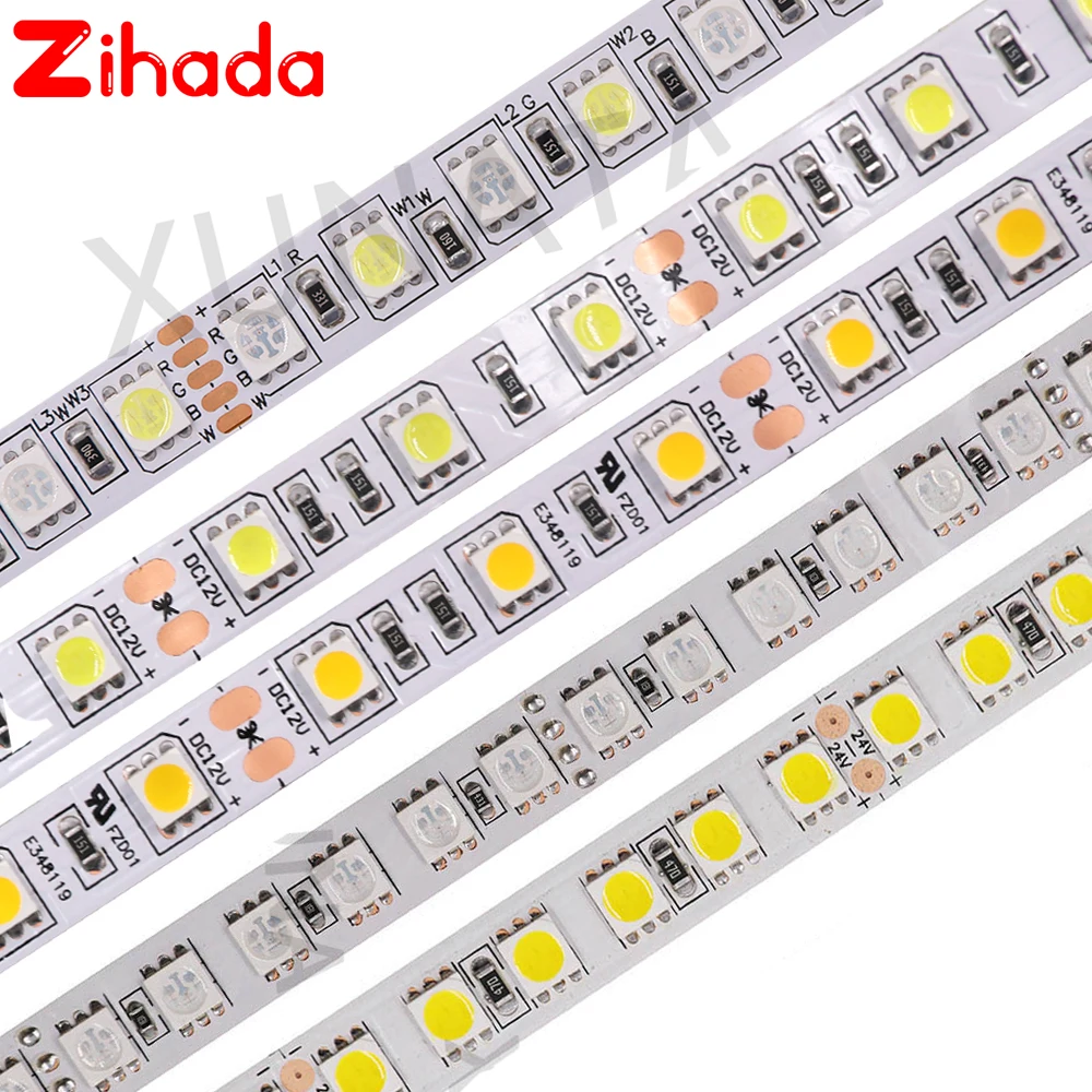 5m 12V LED Strip SMD 5050 led light strip Waterproof 300LEDs 1200LEDs Flexible Led Ribbon White/RGB/Warm White Led Tape Light