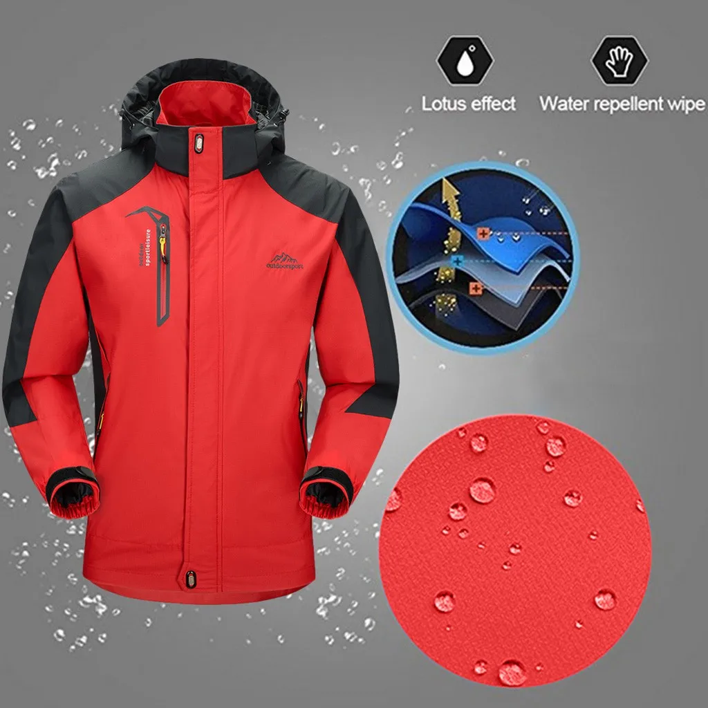 Флисовая куртка, Мужская ветровка, водонепроницаемая куртка, для походов, кемпинга, спорта на открытом воздухе, зимняя куртка, мужское дышащее пальто, Corta Vento