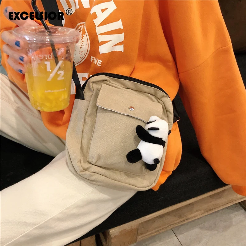 EXCELSIOR Холщовая Сумка женская сумка через плечо для женщин 2020 bolsa feminina sac a основной