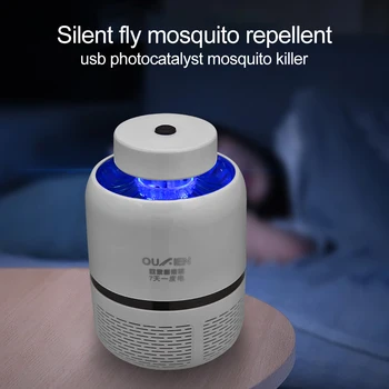 

Electric Mosquito Killer Lamp Light LED Mute Bug Repeller Plastic Insect Mute Trap USB Electric Zapper for Pregnant Women
