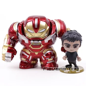 

Hot Toys Cosbaby Avengers Infinity War Hulkbuster Bruce Banner PVC Action Figure Toy Doll Gift 2pcs/set