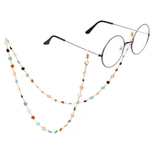 Crystal Beads Glasses Chains Eyeglasses Rope Strap Neck Cord Anti Slip Eyeglass Holder Sunglasses String Sports Glasses Accessor Eyewear Crystal Beads Glasses Chains Eyeglasses Rope Strap Neck Cord Anti Slip Eyeglass Holder Sunglasses String Sports Glasses Accessor Eyewear