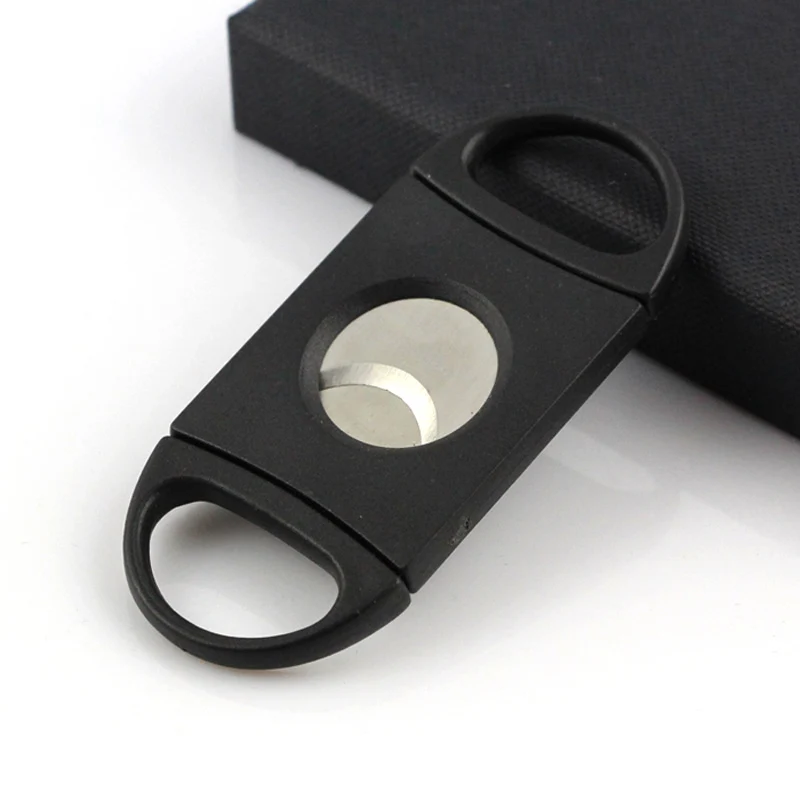 

GALINER Cigar Cutter Double Blades Accessories Guillotine Pocket Scissors Fit COHIBA Cigars