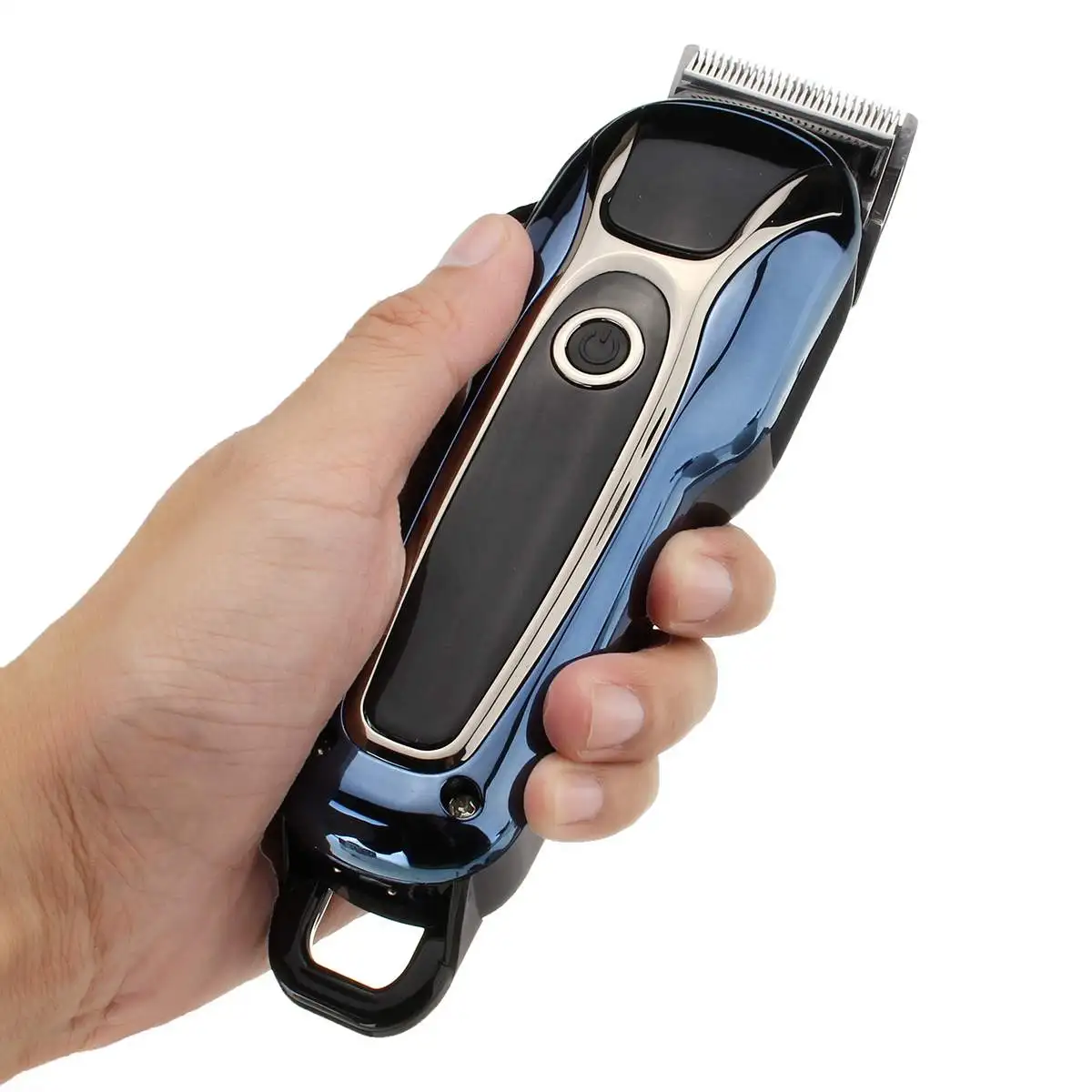 Профессиональный цифровой триммер для волос аккумуляторная электрическая машинка для стрижки волос для мужчин Стрижка бороды станок для бритья Триммер для резки