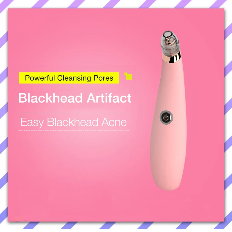 

Blackhead Remover Face Deep Cleaner Pore Acne Pimple Removal Vacuum Suction Facial Diamond Beauty Clean Skin Care SPA Tool