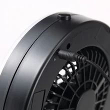 USB перезаряжаемая батарея двойного назначения вентилятор стиль потолочный светильник Наружная палатка пластик 12led батарея лампа высокой мощности аварийного путешествия