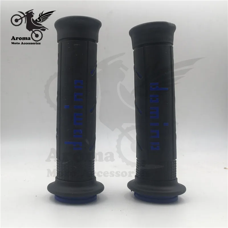 soft rubber universal motorbike handle grips scooter handle bar racing parts motocross grip for domino husqvarna KTM dirt pit bike handlebar 22MM 24MM universal handle bar racing moto grips motorcycle accessories