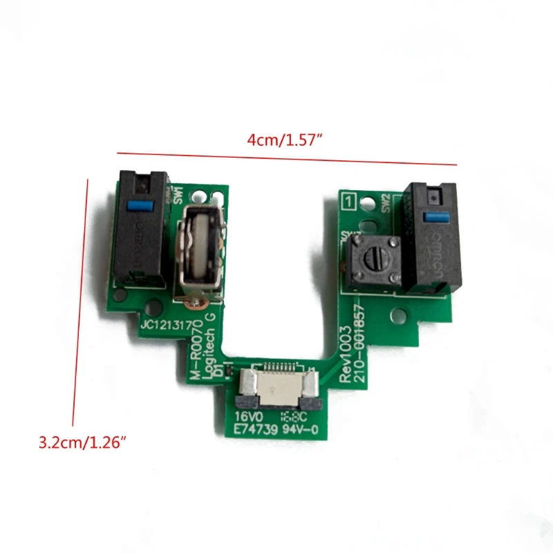 

1PC Mouse Upper Motherboard Button Key Board With D2FC-F-K (50m) Micro Switch for logitech G Pro Wireless Gaming Mouse