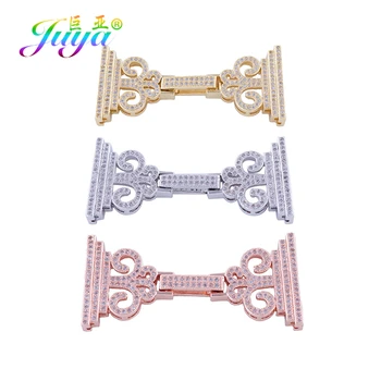 

Juya DIY Pearls Clasps Supplies Women Multiple Rows Pearls Bracelet Necklace Making Material Connector Fastener Clasps Fittings