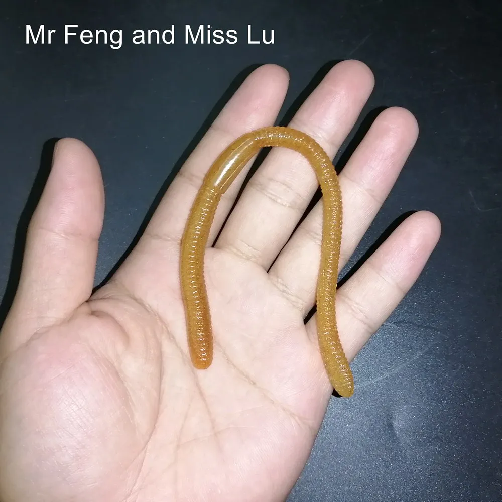 

Brown Earthworm Soft Insect Simulation Animal Toy Kid Gift