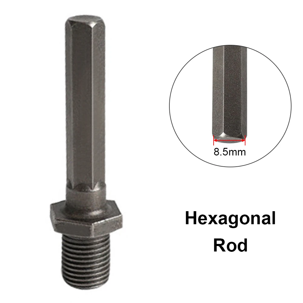 

Drill Bits Connector Hexagon Shank Adapter 1/2-20UNF to 8.5mm Hexagon Transfer Head for High Power Electric Hammer Drill Bit