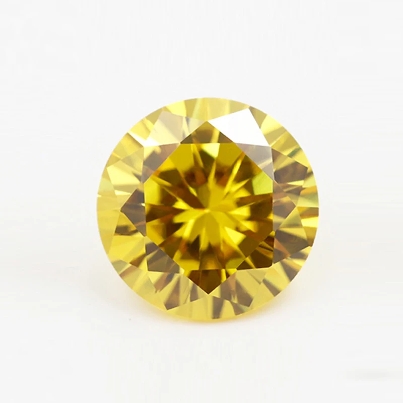 1.0~10.0mm AAAAA Various Color Loose Cubic Zirconia Stone Round Brilliant Cut CZ Stone Synthetic Gems For Jewelry Free Shipping