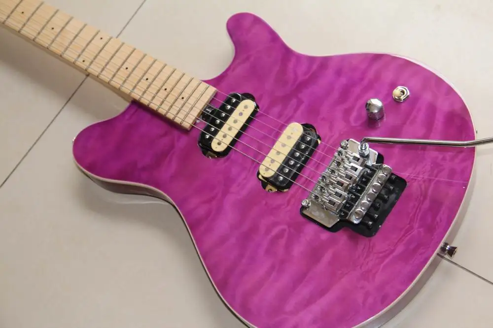 Arrilavl Musicman электрогитара пользовательская модель в фиолетовый взрыв 120715