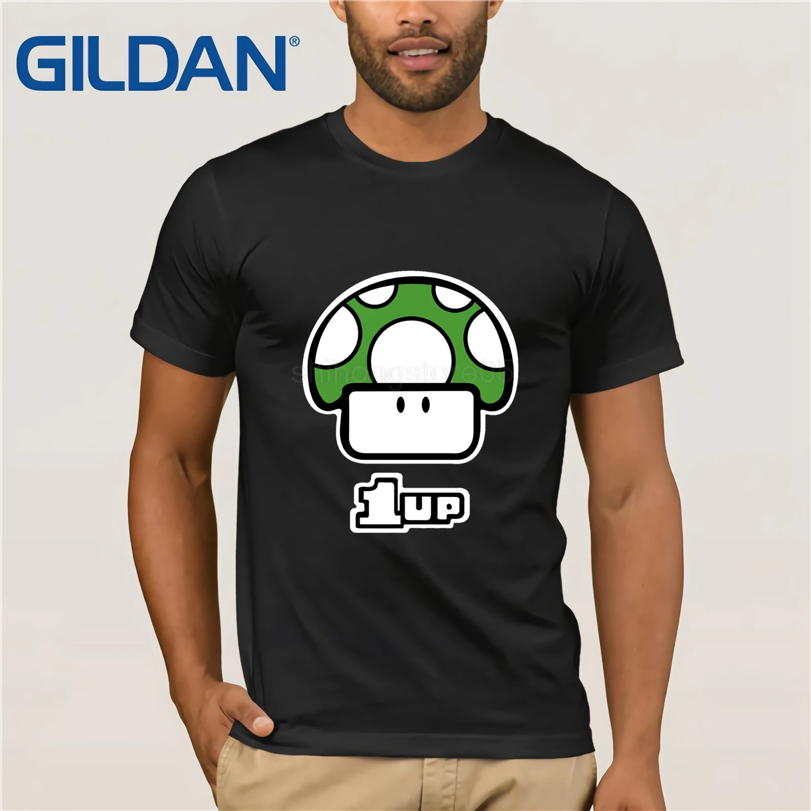 Футболка с рисунком игры Super Mario Bros футболка гриба из мультфильма Модные топы для