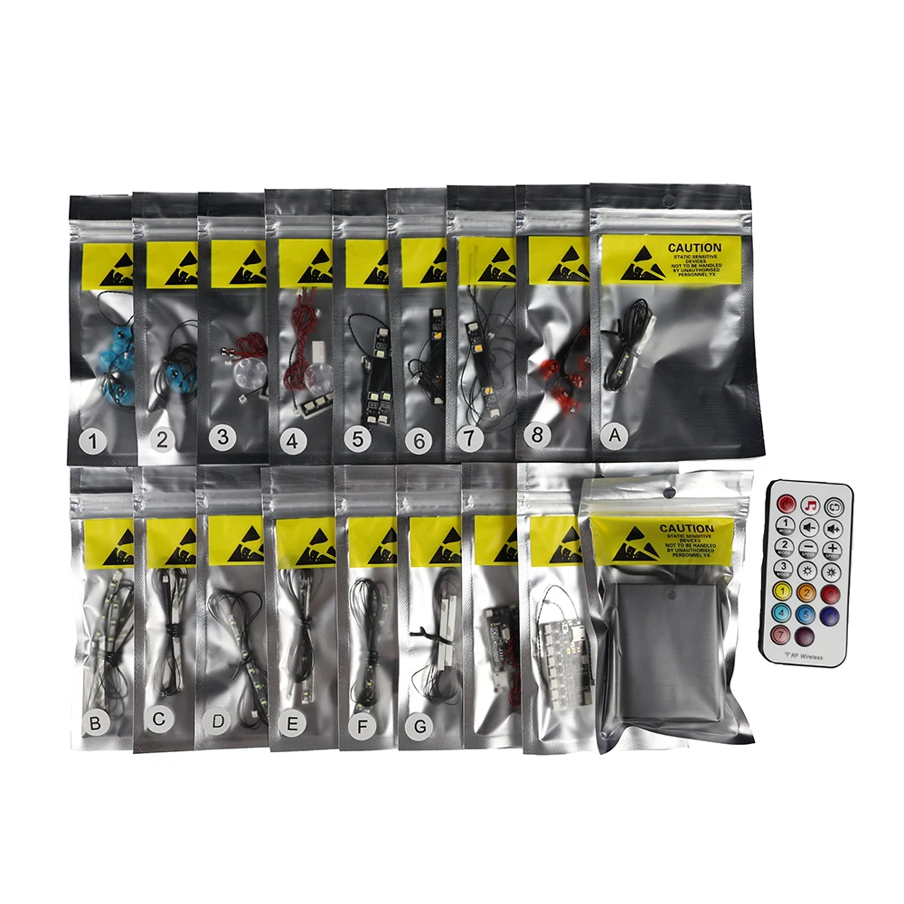 EASYLITE LED Light Up Kit For 1989 Batwing 76161 Super