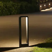 IP65 Водонепроницаемый из алюминия уличное освещение садовые огни пейзаж парк огни 15 Вт монолитный блок светодиодов для газона лампы