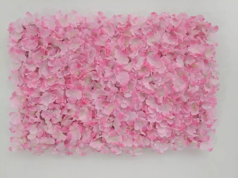 8 шт. 60x40 см искусственная Гортензия панно Цветы Свадебный фон украшения Место декор с цветами поддельные цветы