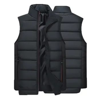 

Outdoor Sport Hiking Down Vest Camping Fishing Mountain Vest Sleeveless Jacket Coat Winter Warm Men Jacet Vest Trekking Outwear