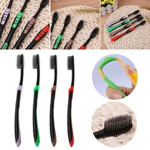 4 шт./компл. с бамбуковым древесным углем Ультра мягкий Зубная щётка оральный забота о здоровье; зубную щетку R3MF