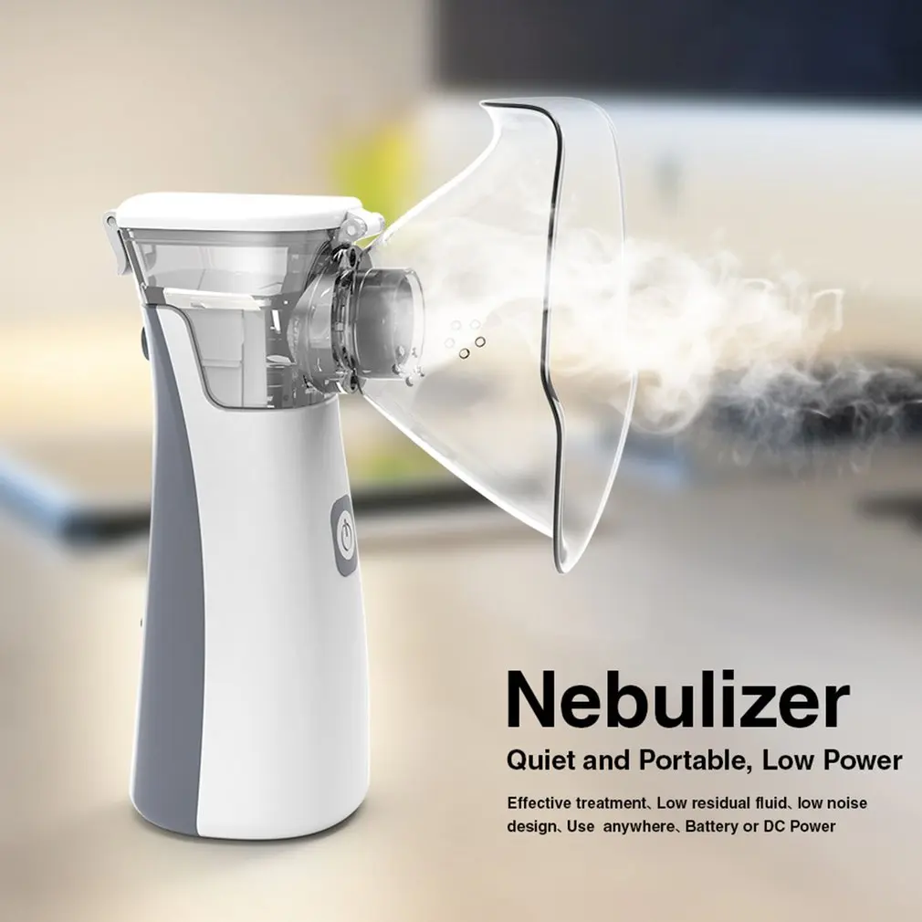 

Portable nebulizer Mini Handheld inhaler nebulizer for kids Adult Atomizer nebulizador medical equipment Asthma Steaming Device