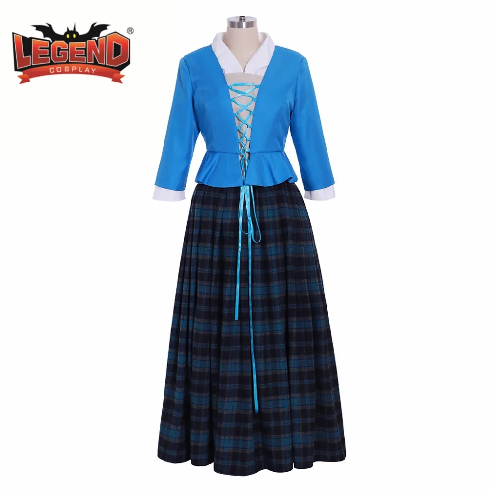 Шотландское высокогорье платье outlander косплей костюм платье на заказ