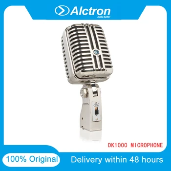 

Original Alctron DK1000 Classic Retro Dynamic Vocal Microphone live broadcast Performance Studio Recording Vintage Cardioid Mic