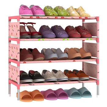 

Shoe rack simple multi-layer household dustproof economy dormitory shoes shelf space door door shoe storage
