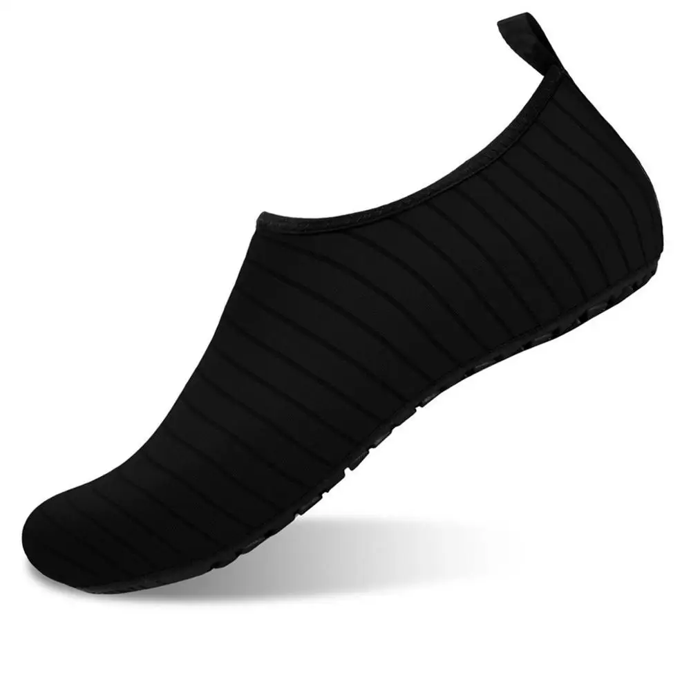 Унисекс кроссовки шлепанцы для Плавания быстросохнущие Быстросохнущие кроссовки для детей водонепроницаемая обувь - Цвет: Black