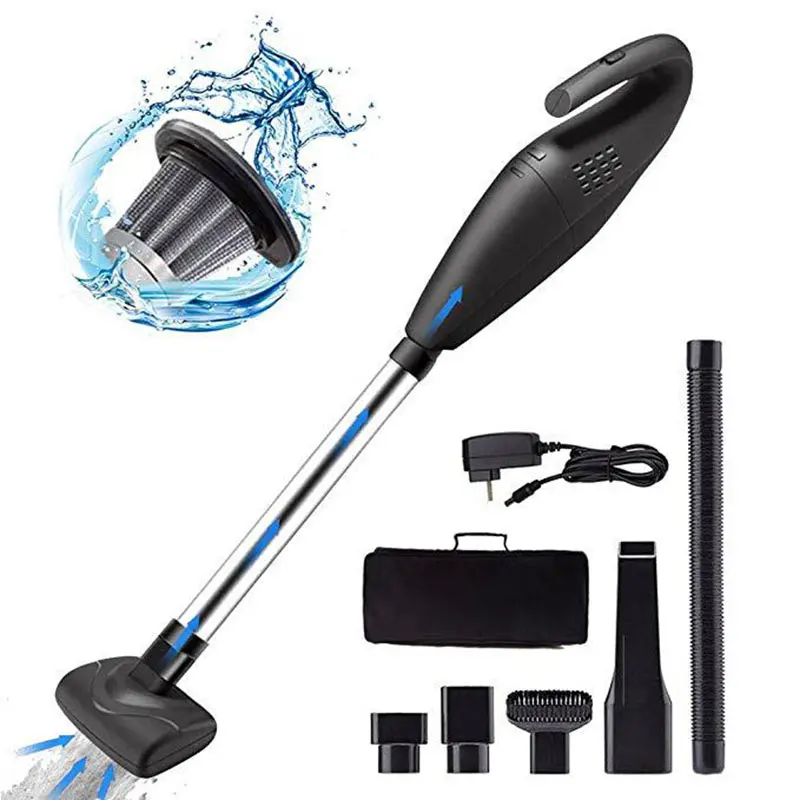 

Portable 2 In 1 Handheld Wireless Vacuum Cleaner Cyclone FilterHandheld Wireless Home Car High Power Mini Dual-use Car