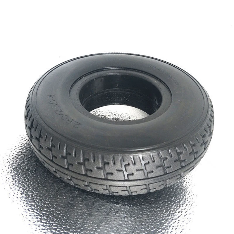 

Durable Thick Wheel Solid Tyre Explosion-proof Battery Car Solid Tire 2.80/2.50-4 Elder Mobility Scooter Non-inflable Tyre