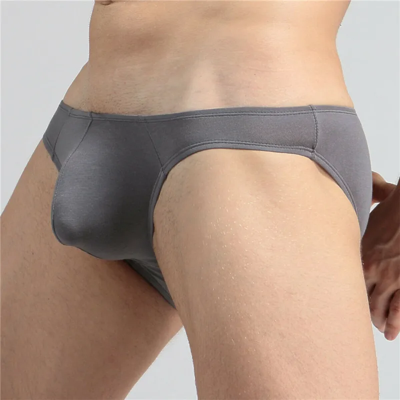 Modal Mens Sexy Underwear Briefs Slip Homme Panties Penis Pouch Soft Underwear Low Waist Underpants Mens Briefs Sexy Lingerie