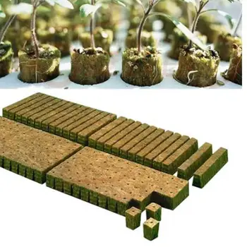 

Rockwool Plant Starter Cube Hydroponic Grow Soilless Cultivation Planting Base