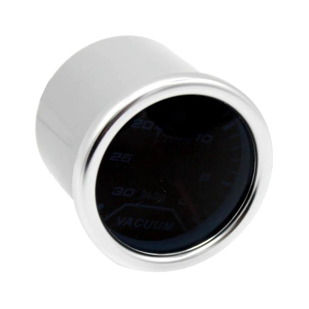 Замена 12V 2 ''52mm светодиодный дисплей вакуумного манометра для автомобиля мотоцикла
