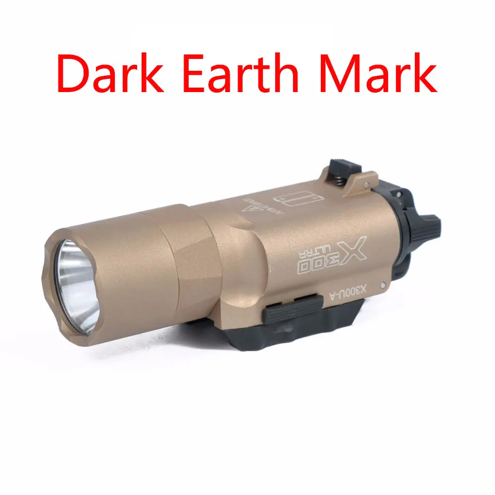 500-Lumens-High-Output-Tactical-surefire-X300-Ultra-Pistol-Gun-Light-X300U-Weapon-Light-LED-Flashlight (1)