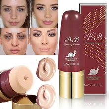 Основа для макияжа, контроль за маслом, база, BB, крем для лица, тональный крем, тональный крем, матовый, для лица, полное покрытие, улиточный крем