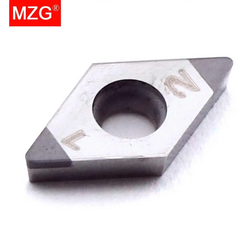 MZG 1 шт. DCGW070204 2T CBN токарный станок с ЧПУ Расточная токарная резка карбидная