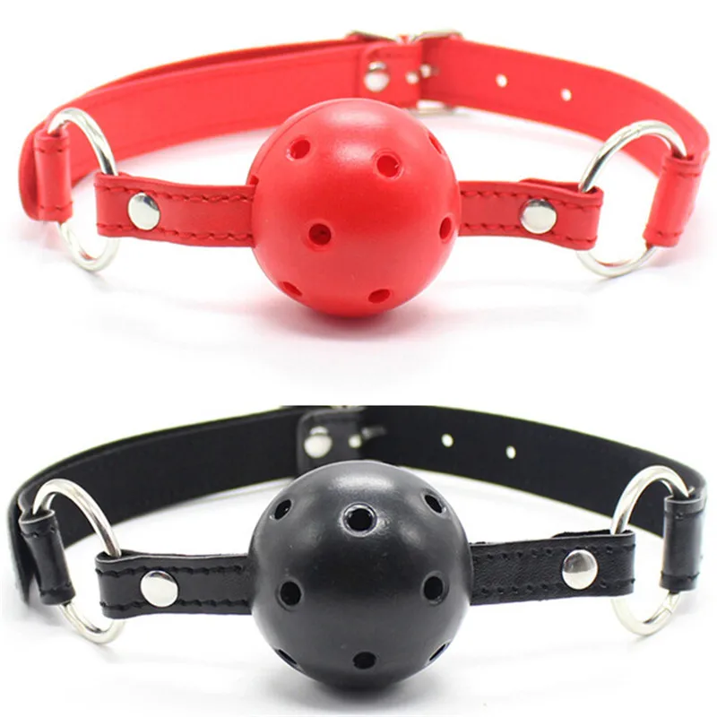 Soft Silicone Open Mouth Gag Ball Adjustable Bondage Restraints Sex Toy For Adults Hole Ventilation Women | Красота и здоровье