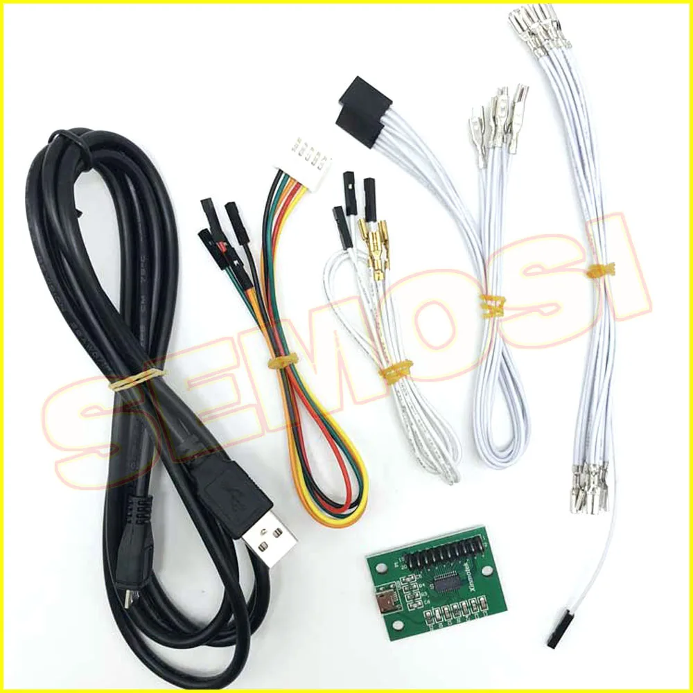 USB контроллер интерфейс энкодер 1 плеер MAME Multicade клавиатура энкодер для аркадной консоли ПК PS3 DIY