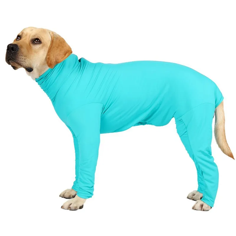 Medium Large Dogs Pajamas Longsleeve 4leg Jumpsuit for Dog