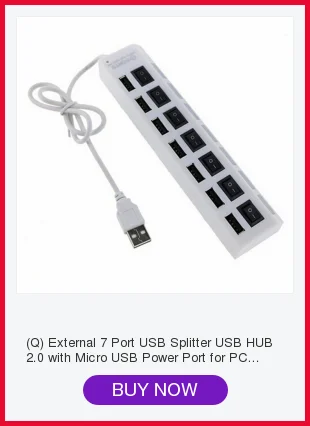 Usb-хаб 3,0 Мульти USB 3,0 концентратор разветвитель 3,0/2,0 4 порта кабель 25 см/100 см микро несколько USB портов расширитель для ПК компьютера