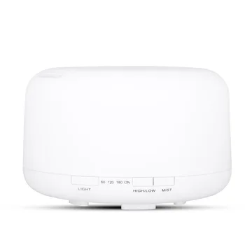 

Non-Printed 1000ml Aroma Diffuser Household Ultrasonic Colorful Humidifier Warm Light Wood Grain Remote Control Aroma Diffuser