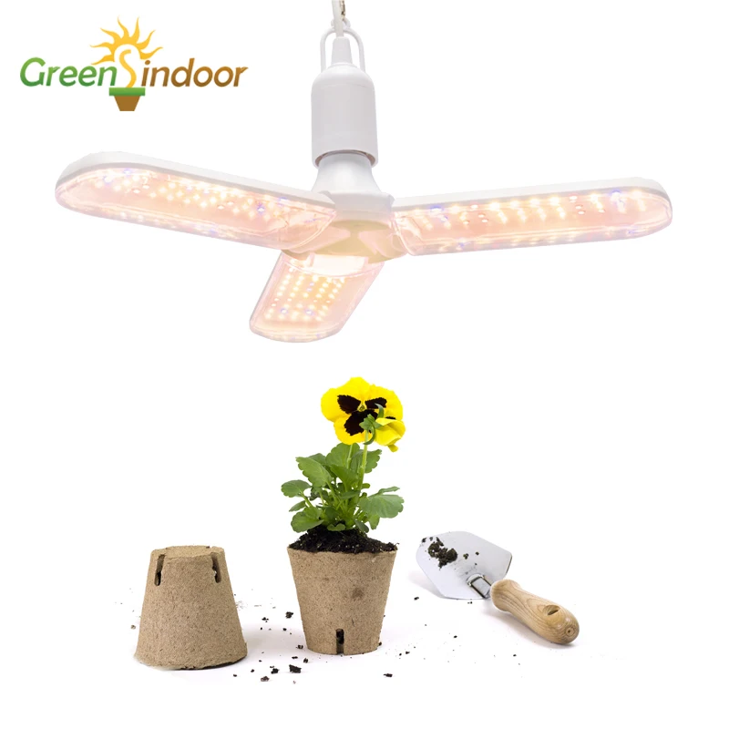 

30W Grow Light Phyto Lamp Full Spectrum Phytolamp For Plants LED Grow Lights 2800lm Highly Simulates UV 395nm Plants Fans Lamp