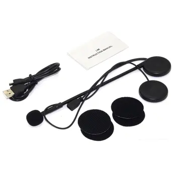

Wireless New Design Ultra-Thin Motorcycle Helmet Earphone Headset Bt Speaker Headset Helmet With Microphone Sponge