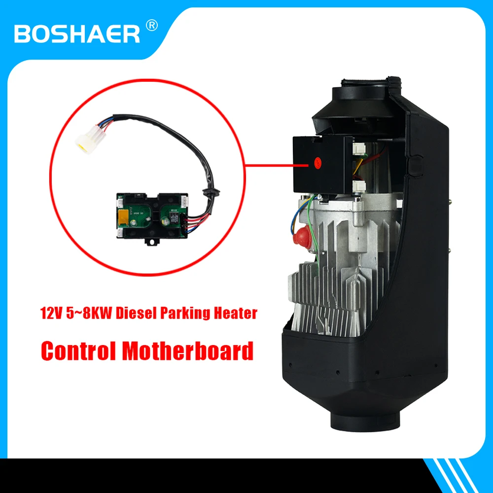Control Board Motherboard LCD Monitor Switch+Remote Control For 12V 24V 5KW 8KW Air Diesel Parking Heater Car Heater Accessories