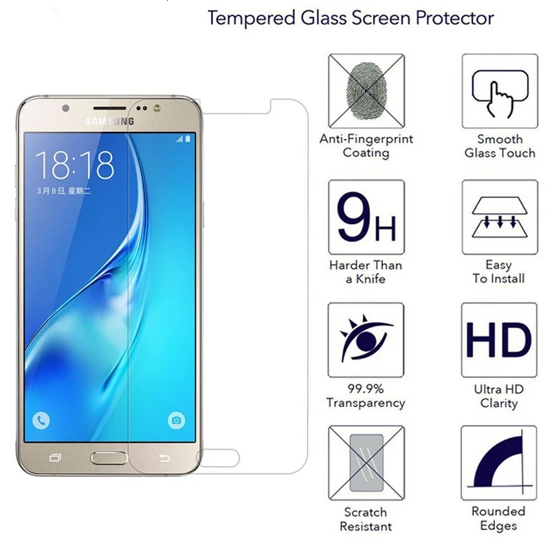 Закаленное стекло для samsung Galaxy J7 Neo J701 2016 J710 2017 J730 Защитная пленка экрана на J700 DUOS